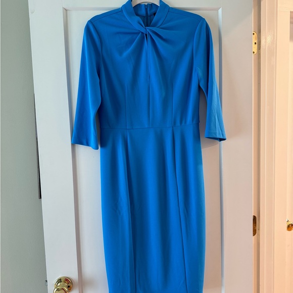 Donna Morgan Crepe Sheath Dress - Picture 2 of 8